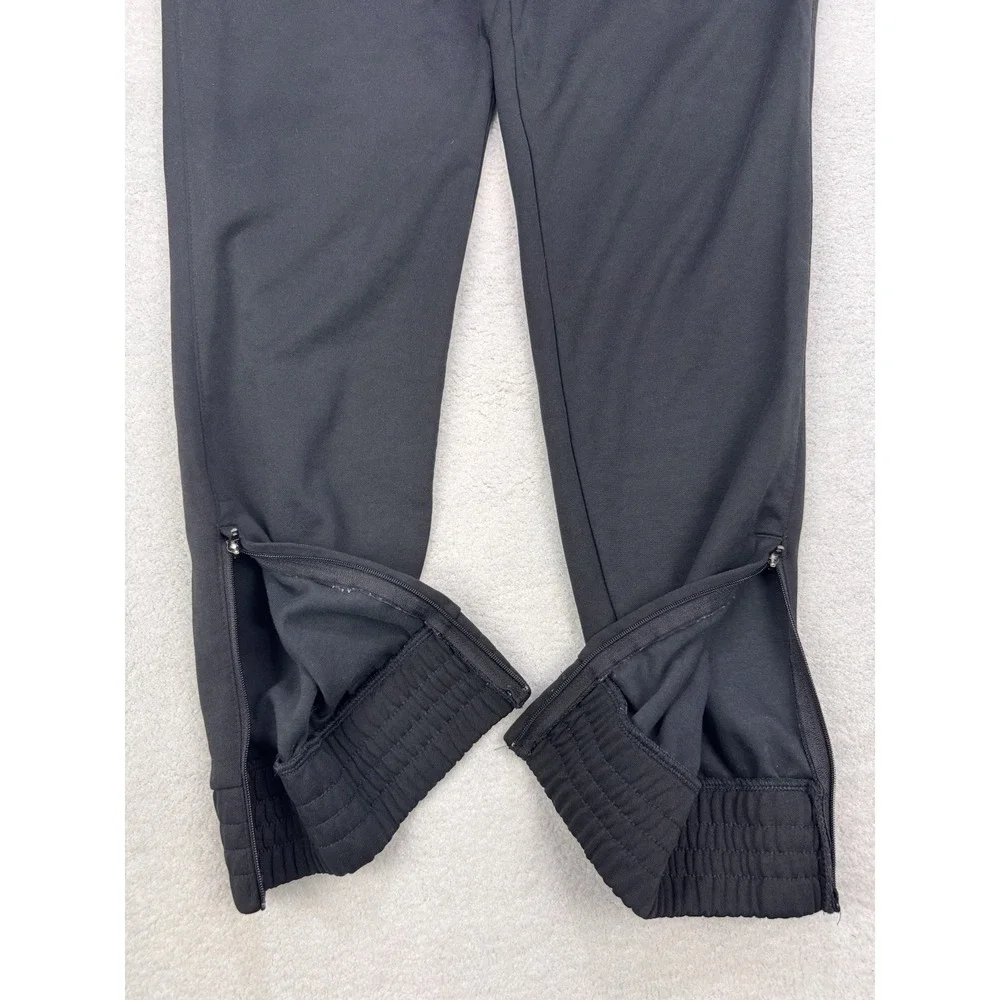 Nike F.C. Joggers Women M‎ Black Zip Ankle Pockets Drawstring Soccer DC9067-010
